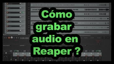 como grabar audio en reaper
